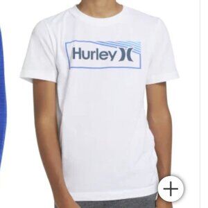NEW!!!! Hurley Youth Tee Crewneck T-shirt Boys Kids Girls White Size Small (7/8)